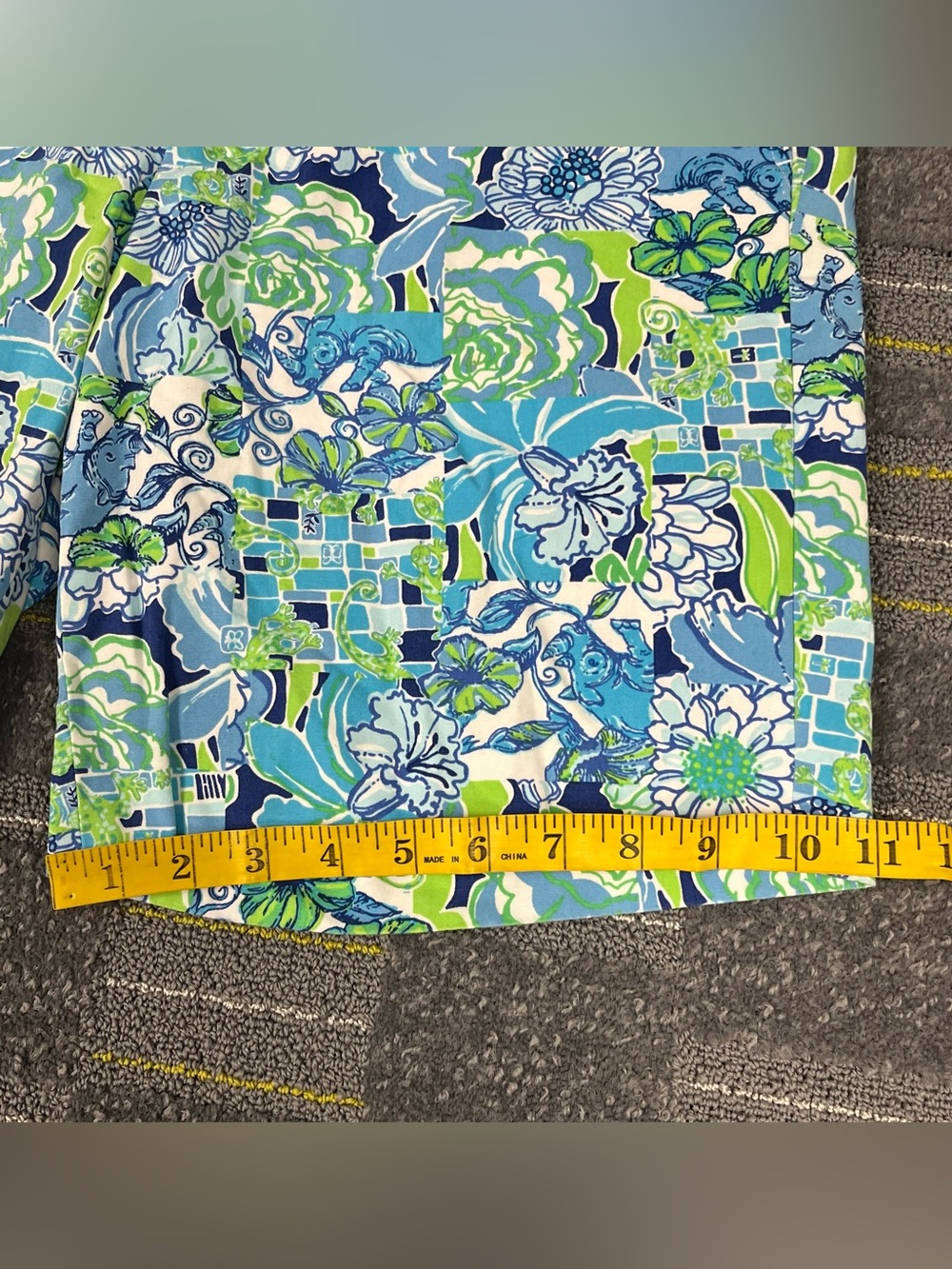 Lilly Pulitzer Via Palm Beach Mens Multicolor Floral Everglades Shorts Size 32 - Picture 11 of 11
